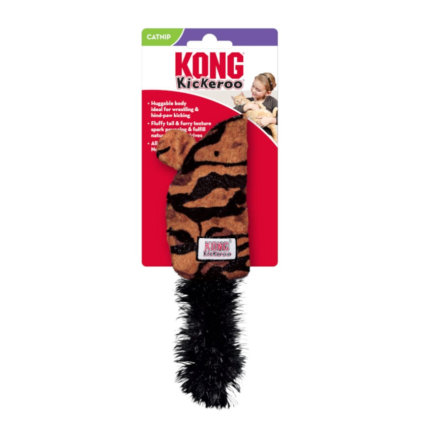 Kong Kickeroo Rat&oacute;n de peluche para gatos